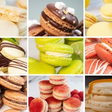 Best macaron flavors to make for every occasion from basic vanilla and chocolate to specialty combinations and holiday themed treats.