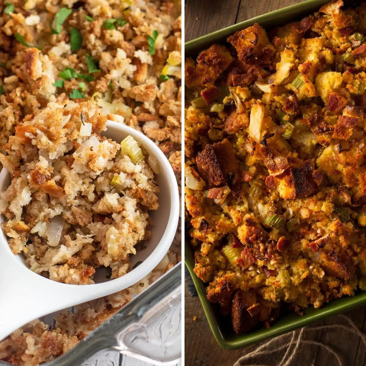 Slow Cooker Stuffing with Caramelized Apple - Slow Cooker Gourmet