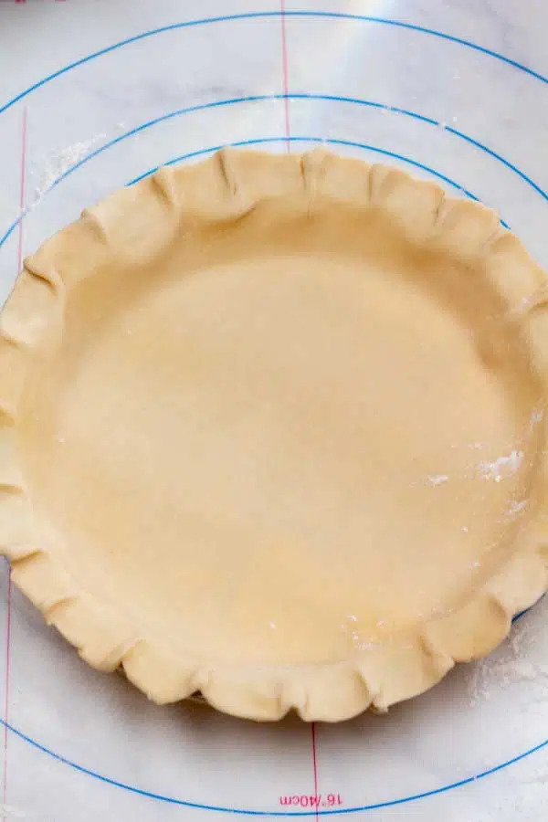 Process image 9 showing pie crust.