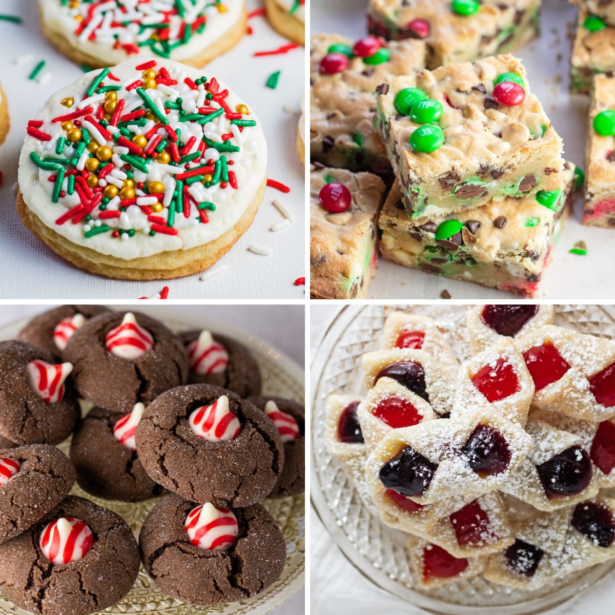 12 days of christmas cookies countdown featuring 4 tasty cookies to bake this year.