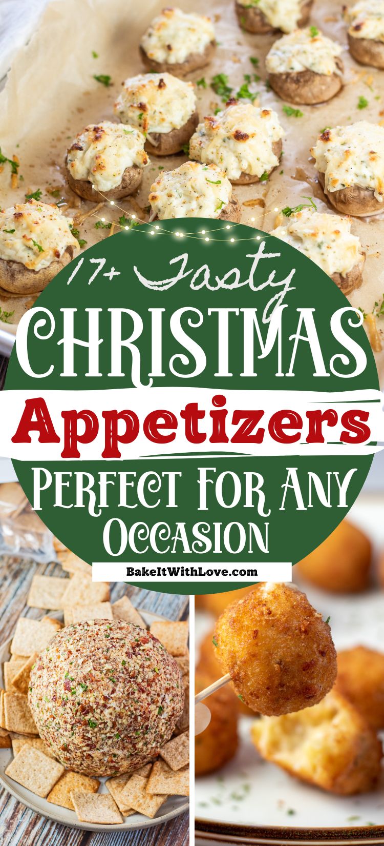 Christmas Appetizer Recipes The Best Holiday Starters   Best Christmas Appetizer Recipes Pin 