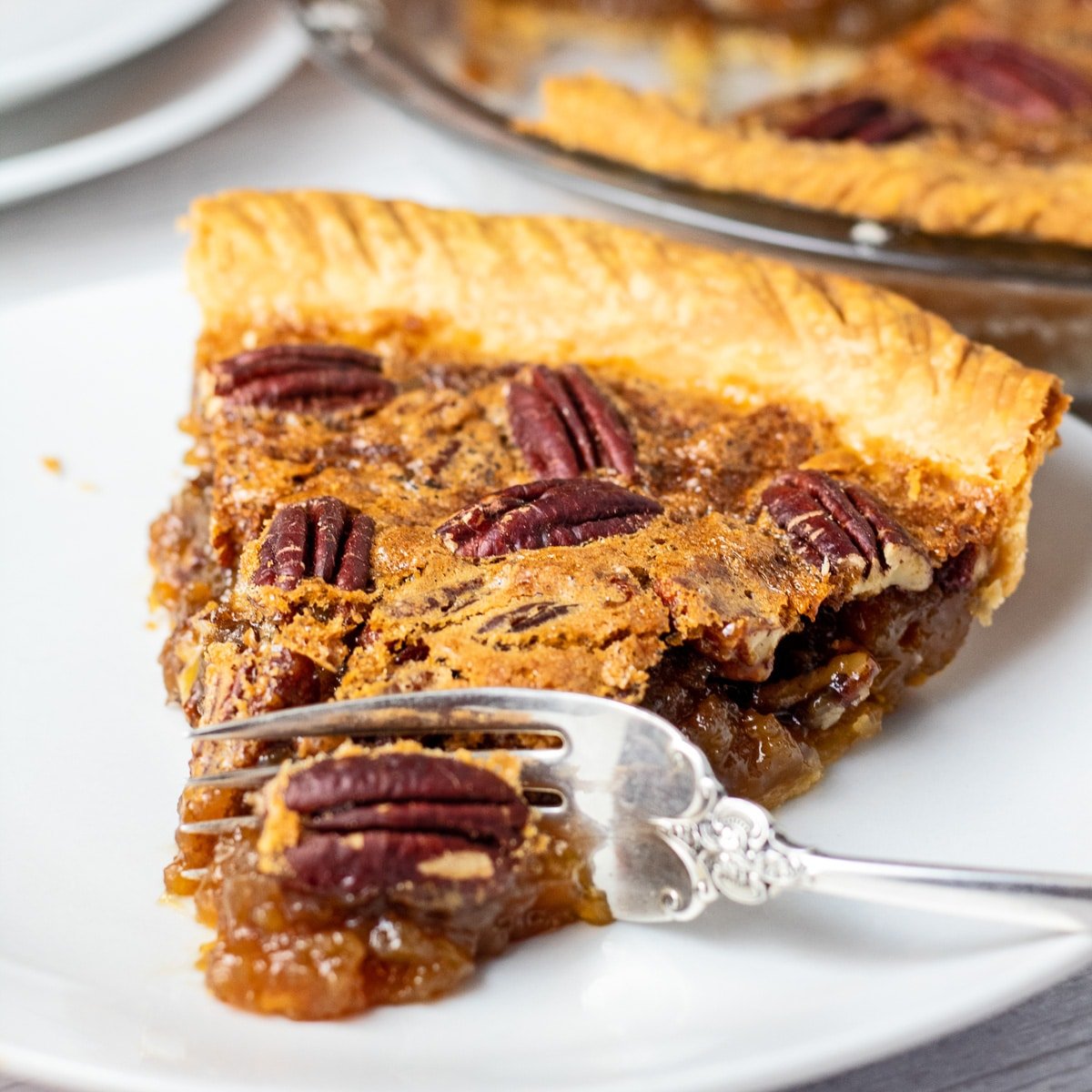 How to freeze pecan pie either whole or sliced leftovers after the holidays.