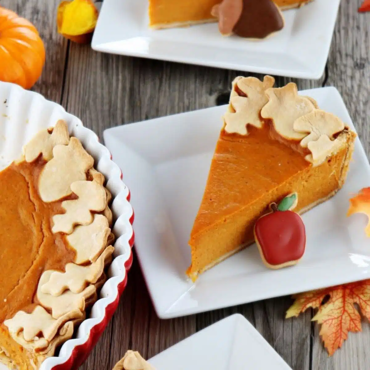 How to freeze pumpkin pie for holiday baking or keeping leftovers.