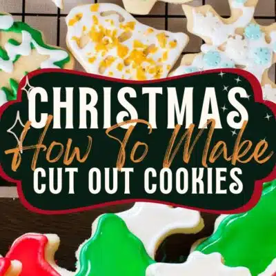 How to make cut out cookies, an ultimate guide for Christmas cookies and baking sugar cookies any day.