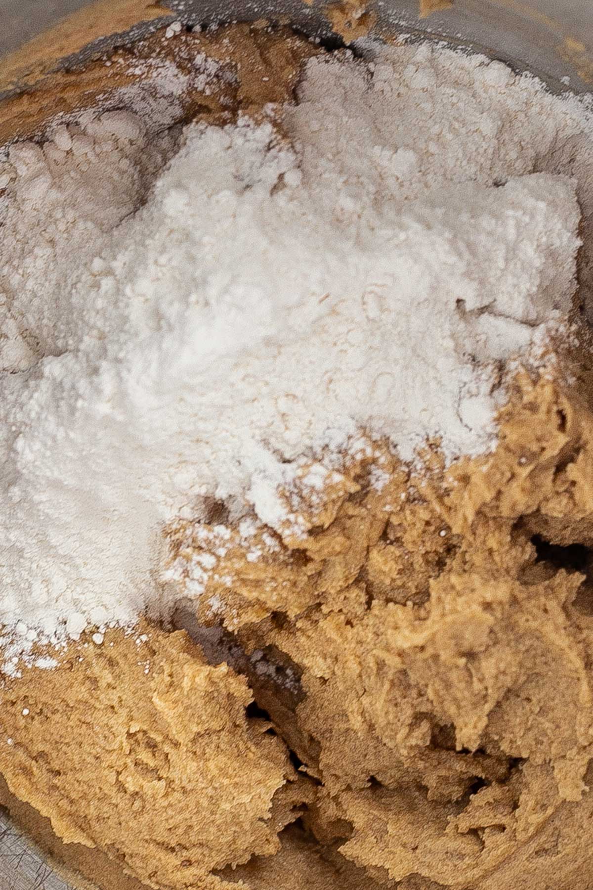Cowboy Cookies process photo 6 add flour.