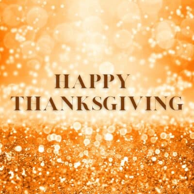 Happy Thanksgiving-Goldhintergrund für die Thanksgiving-Seite.