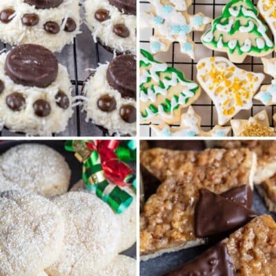 24 days of Christmas cookies countdown featuring 4 best cookie recipes to start out your holiday baking with.