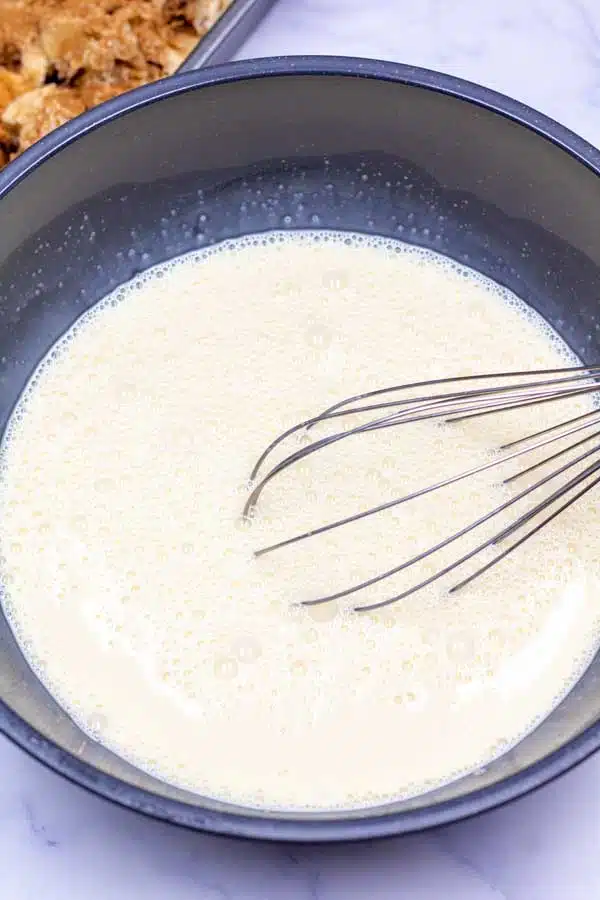 Process image 6 showing whisked egg mixture.