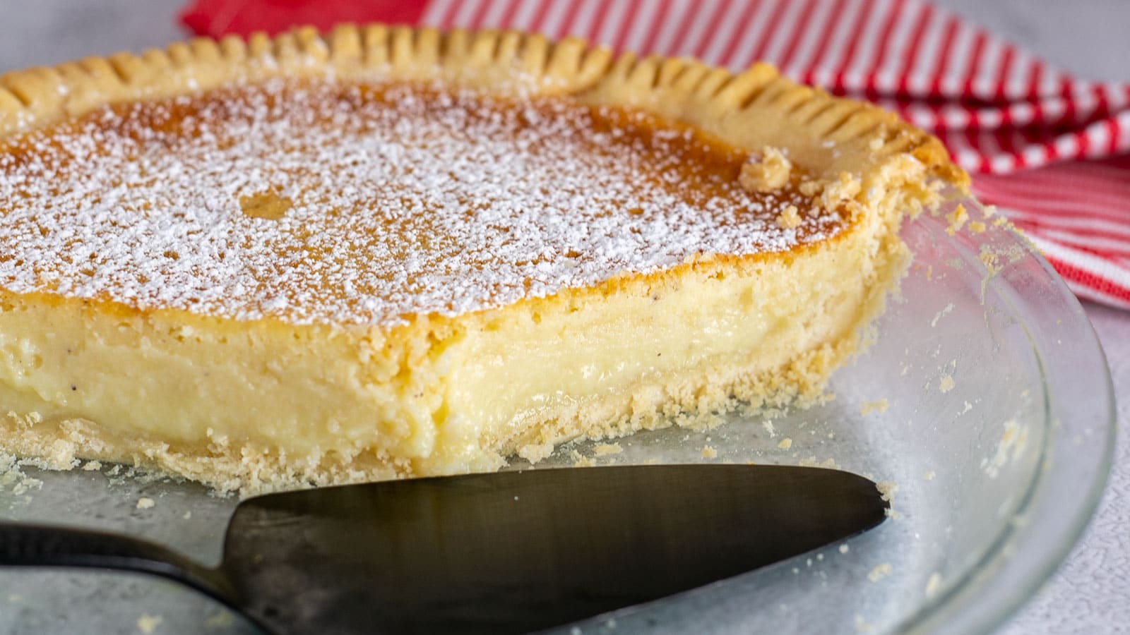 Classic Buttermilk Pie Easy Homemade Recipe   Buttermilk Pie H 