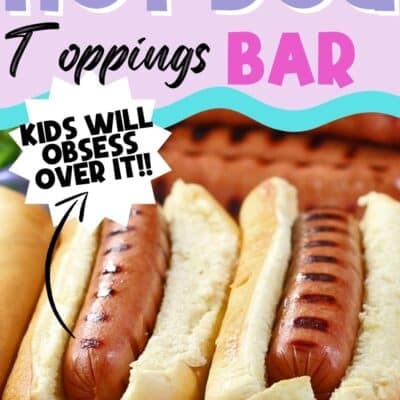 Beste Hotdog-Bar-Ideen mit klassischen Toppings und leckeren Ideen für jede Versammlung.