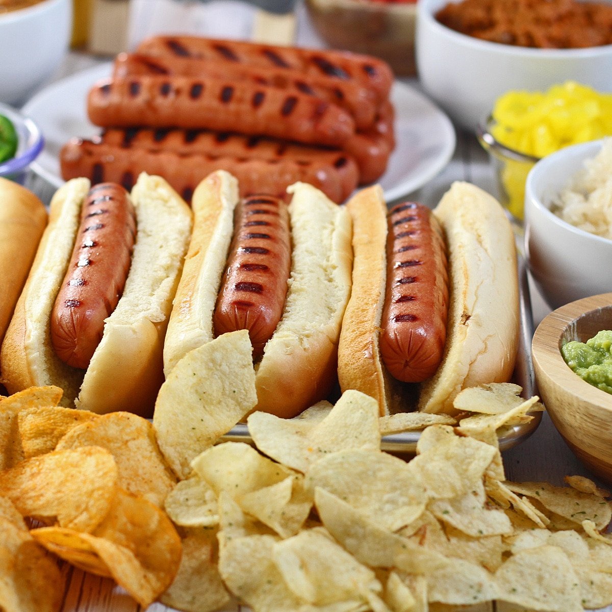 Ultimate Hot Dog Bar Ideas for a Party - Celebrations at Home