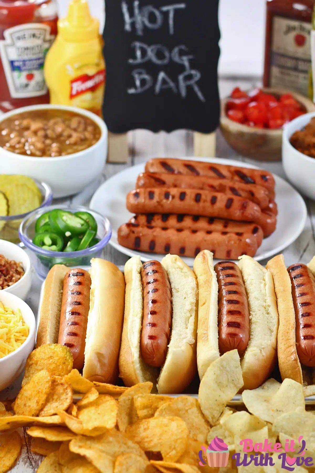 Ultimate DIY Hot Dog Bar - Shared Appetite