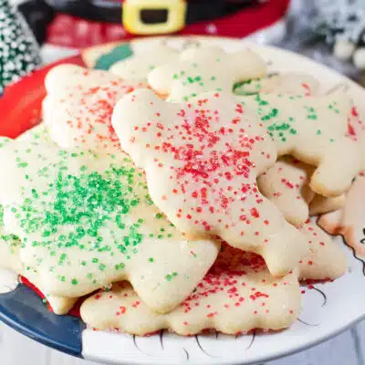 How to keep cookies soft and chewy for days beyond the usual like these tender just baked sugar cookies.