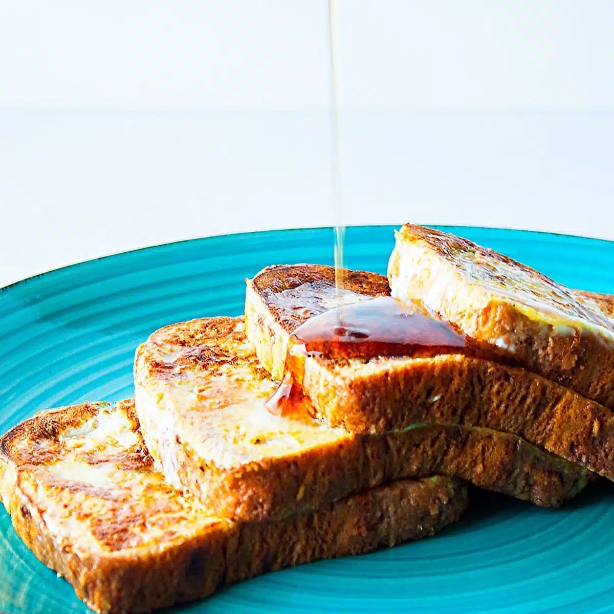 Square image of french toast.