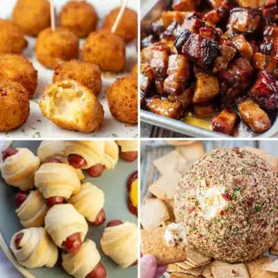 Best Super Bowl snacks to serve this February featuring some of my personal favorites like burnt ends and ranch cheese ball.