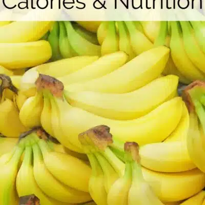 Pin image with text showing banana bunches.