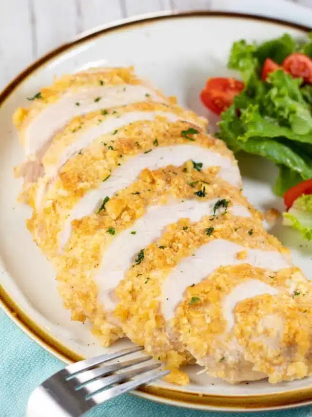 Baked Ritz Chicken Breasts Recipe (Butter Chicken)