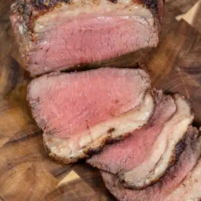 Tall image of picanha roast.