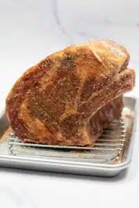 Process image 1 showing rib roast with seasoning.