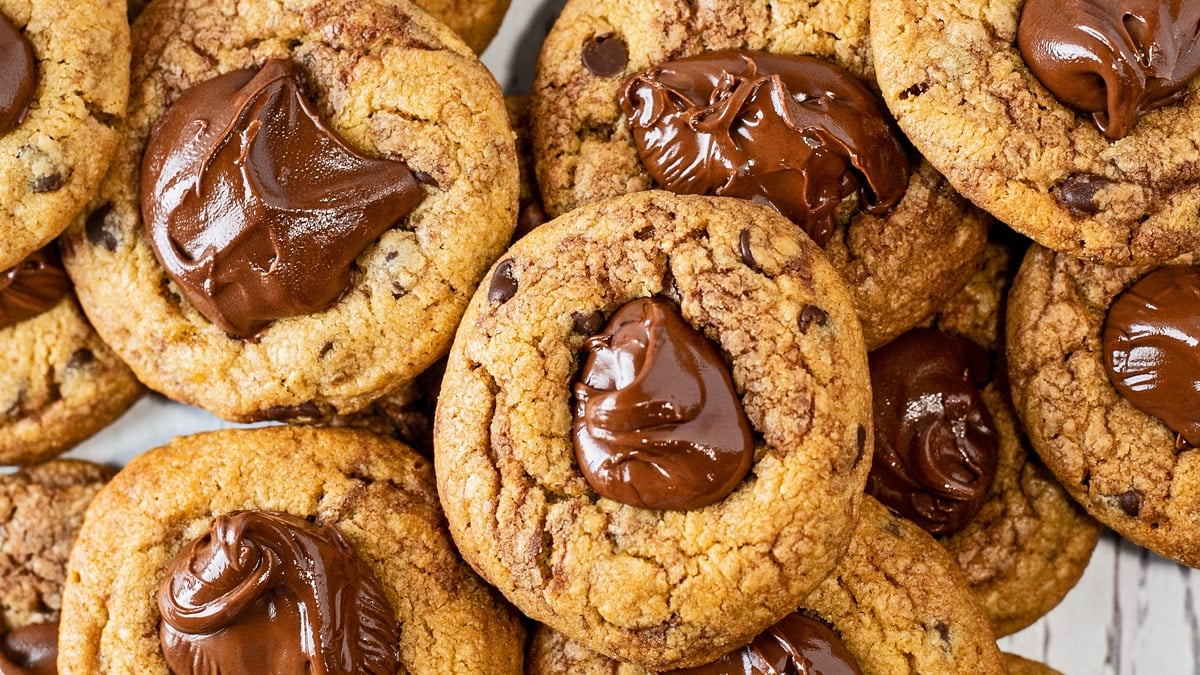 præcedens Motley pessimist Bedste Peanut Butter Nutella Cookies: Chewy & Rich Cookie Recipe