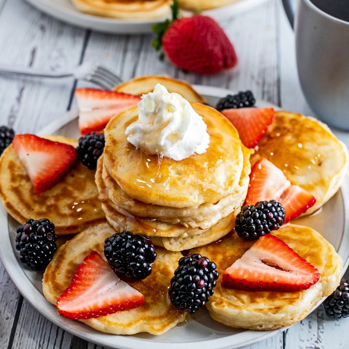 Easy Mini Silver Dollar Pancakes: Freezer-Friendly Mini Pancakes