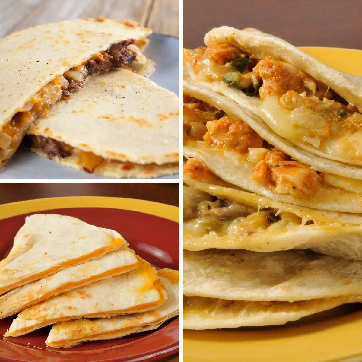 Quesadillas vs Mulitas vs Sincronizadas: Differences & Similarities