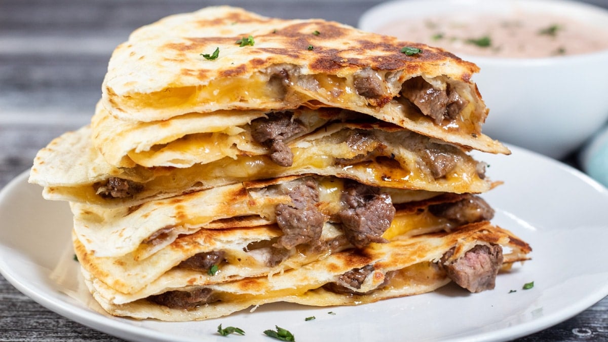 Homemade Steak Quesadillas