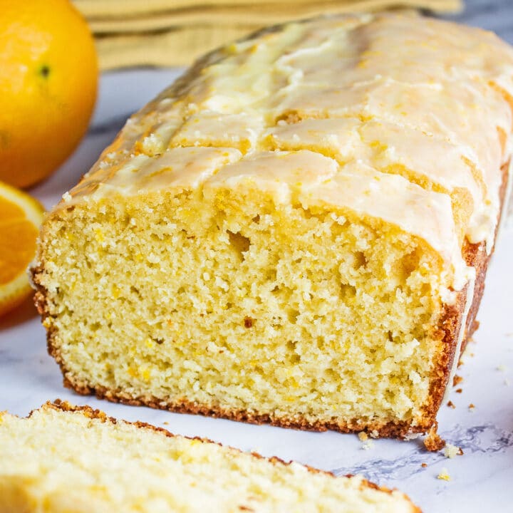 Best Orange Loaf Cake: Homemade Citrus Cake With Orange Icing