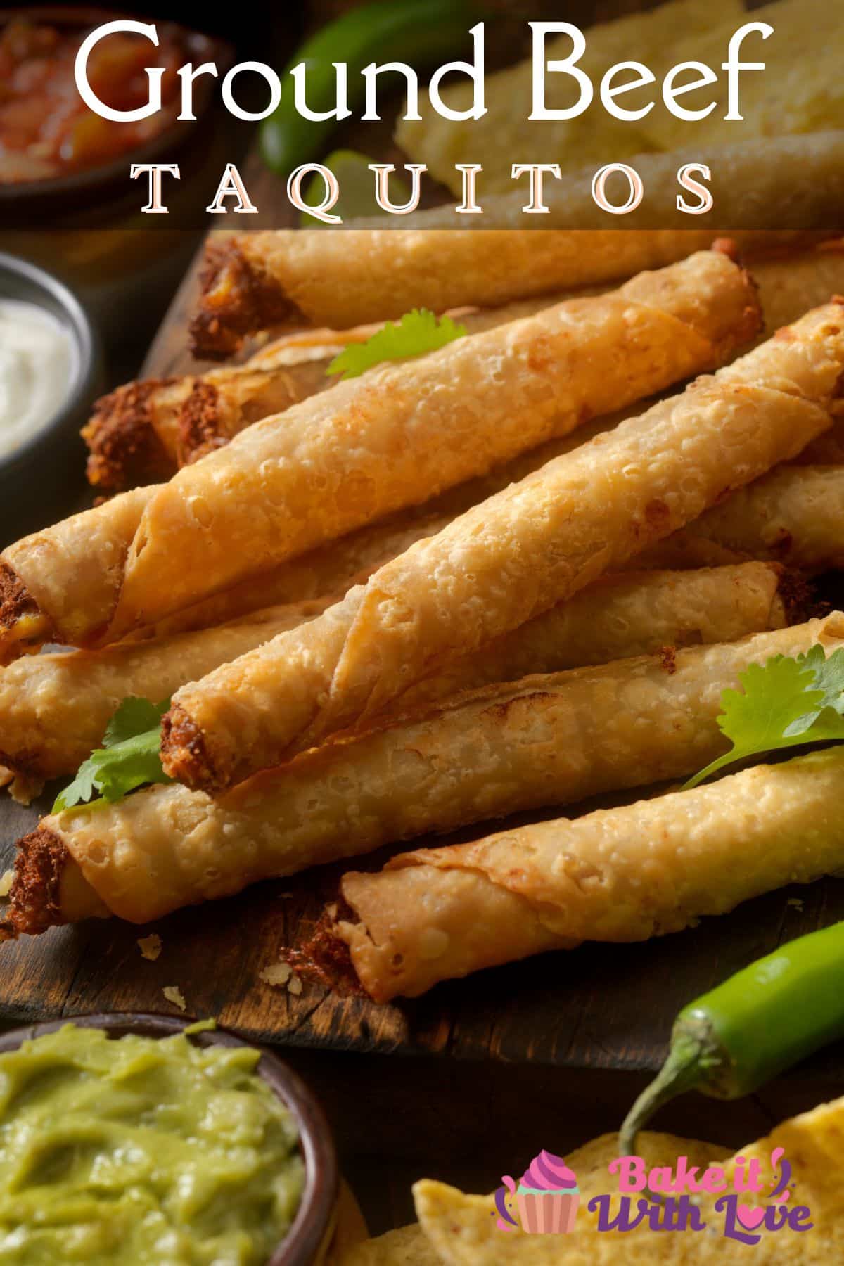 Ground Beef Taquitos A Quick & Easy Mexican Beef Dish