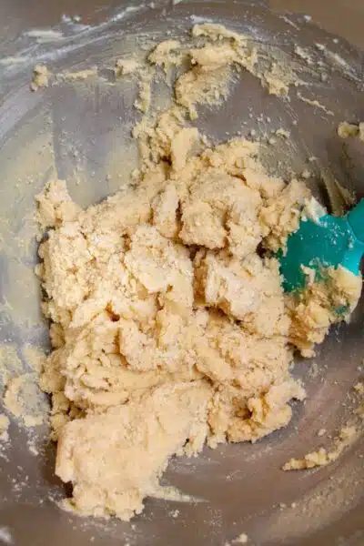 Process image 4 showing mixed dough.