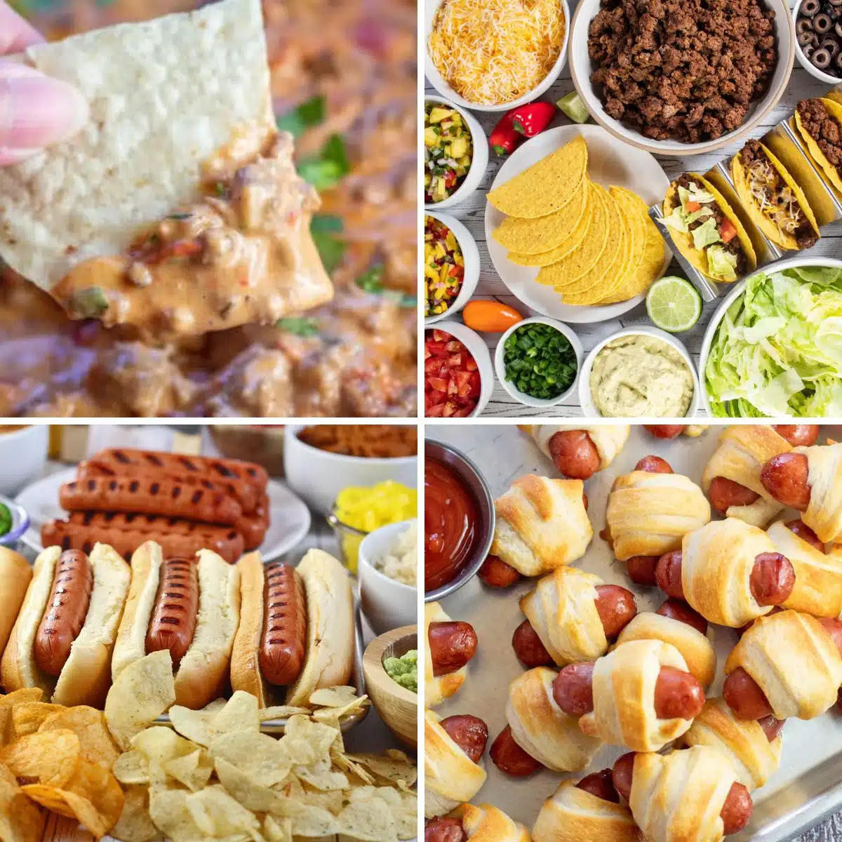 Hot Dog Bar: Free Party Printables, Pocket Change Gourmet, Recipe