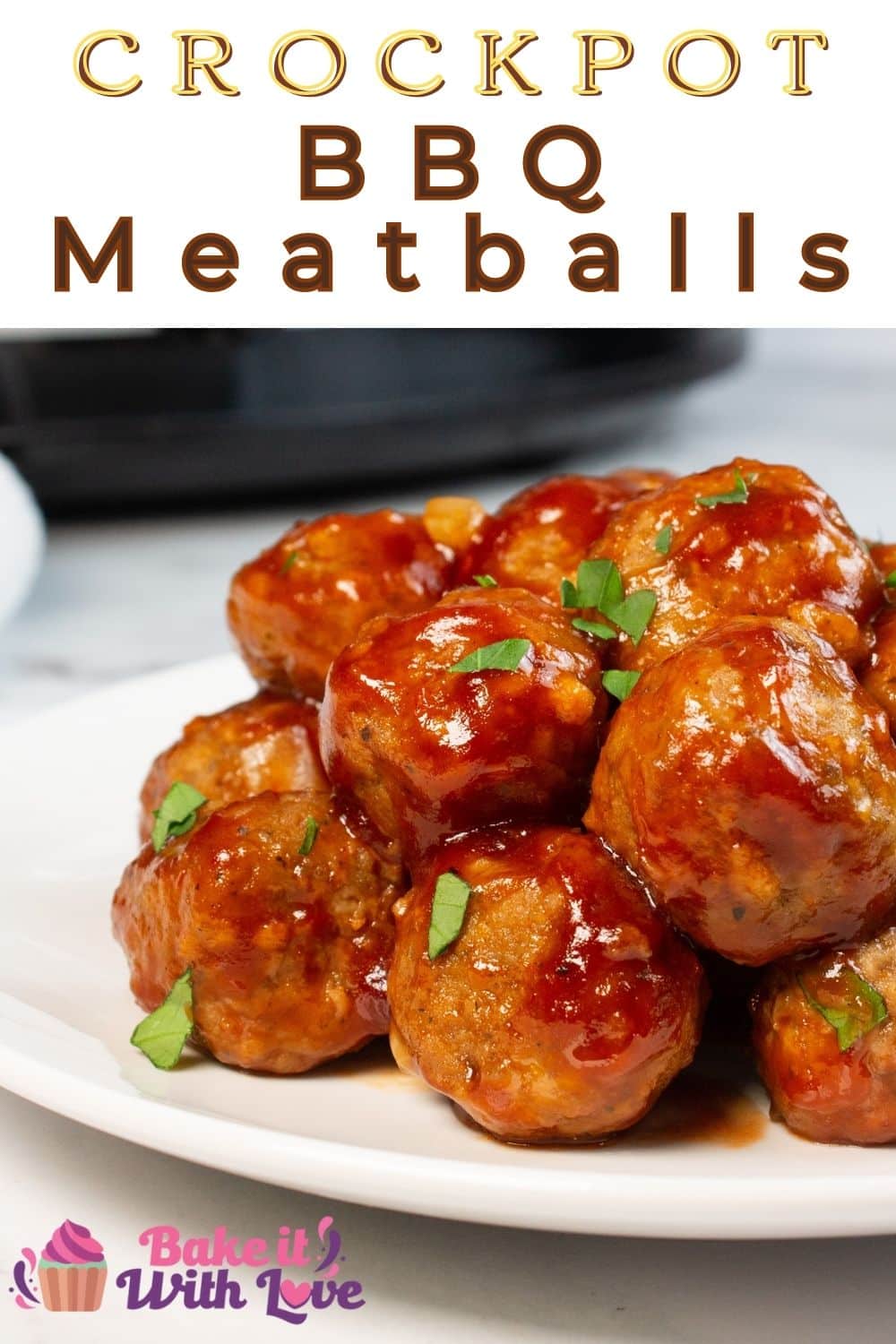 Easy Crockpot BBQ Meatballs: 3-Ingredient Appetizer Or Entree