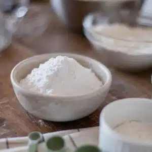 Square image of baking powder.