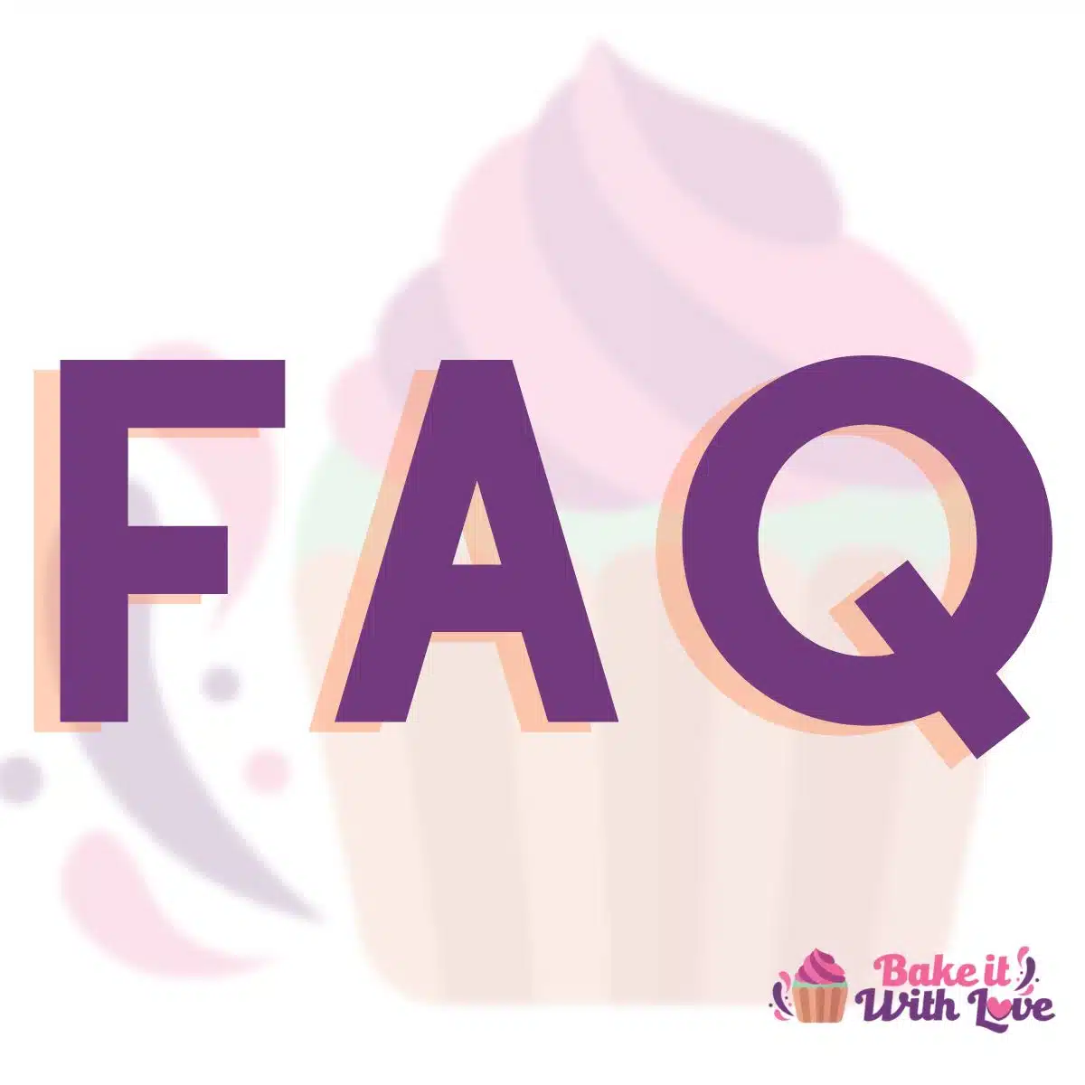 Pogledajte moj FAQ za često postavljana pitanja o receptima, komentarima i još mnogo toga što možete pronaći ovdje na stranici Bake It With Love. Postoji mnogo izvrsnih pitanja i odgovora koji će vam pomoći da izvučete najviše iz stranice!