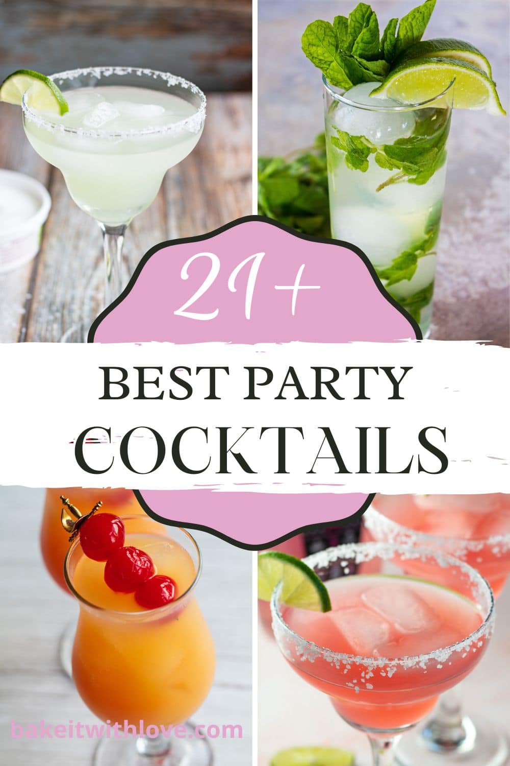 Best Cocktails For A Party 21 Crowd Favorite Cocktail Recipes Bake It With Love