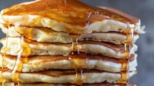 Ampia immagine di pancake.