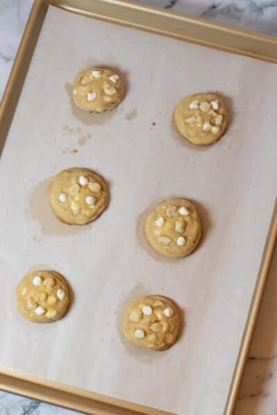 Process image 8 showing baked cookies.