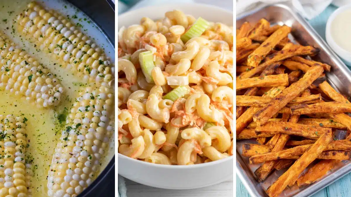 What to serve with chicken wings like tasty milk butter boiled corn, hawaiian macaroni salad, or baked sweet potato fries.