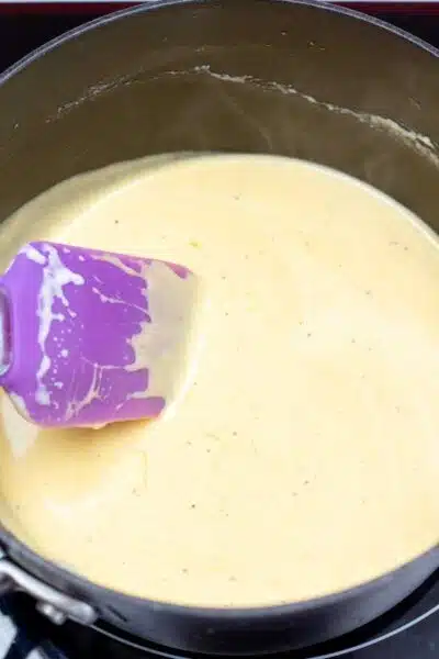 Process image 6 showing melted cheese.