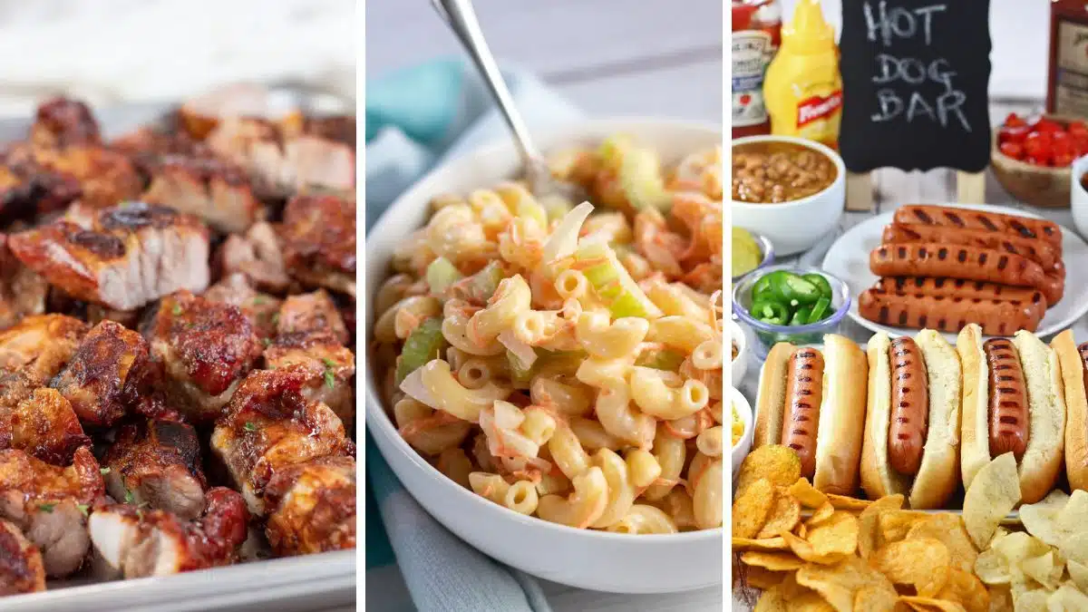 Best easy cookout foods to make for any party, picnic, or get together when the sun is out.