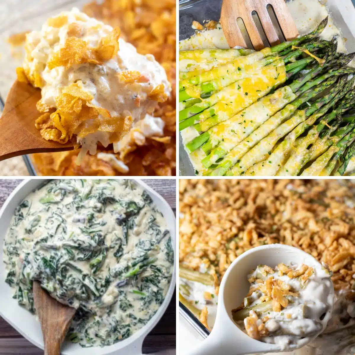 Vad du ska servera till grytan för en välsmakande familjemiddag alla kvällar i veckan, med fyra favoriter i ett fyrkantigt collage.