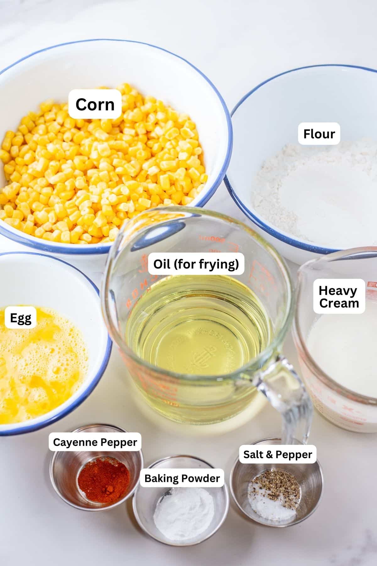 Tall image showing ingredients with labels.
