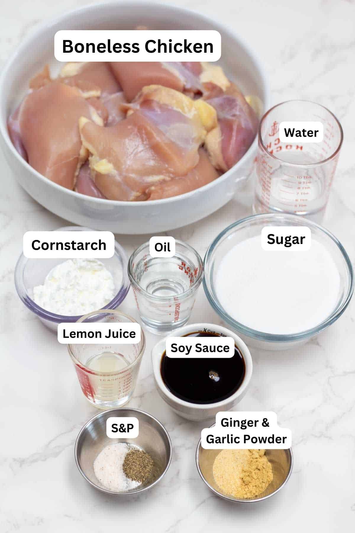 Tall image showing the ingredients needed with labels.