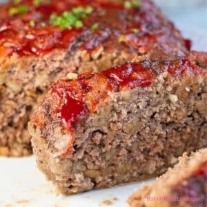 Square image of Stove Top Stuffing meatloaf.